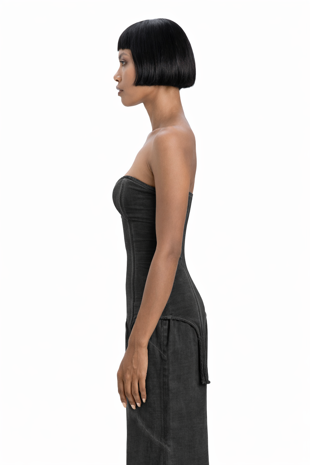 Lycra Top In Black