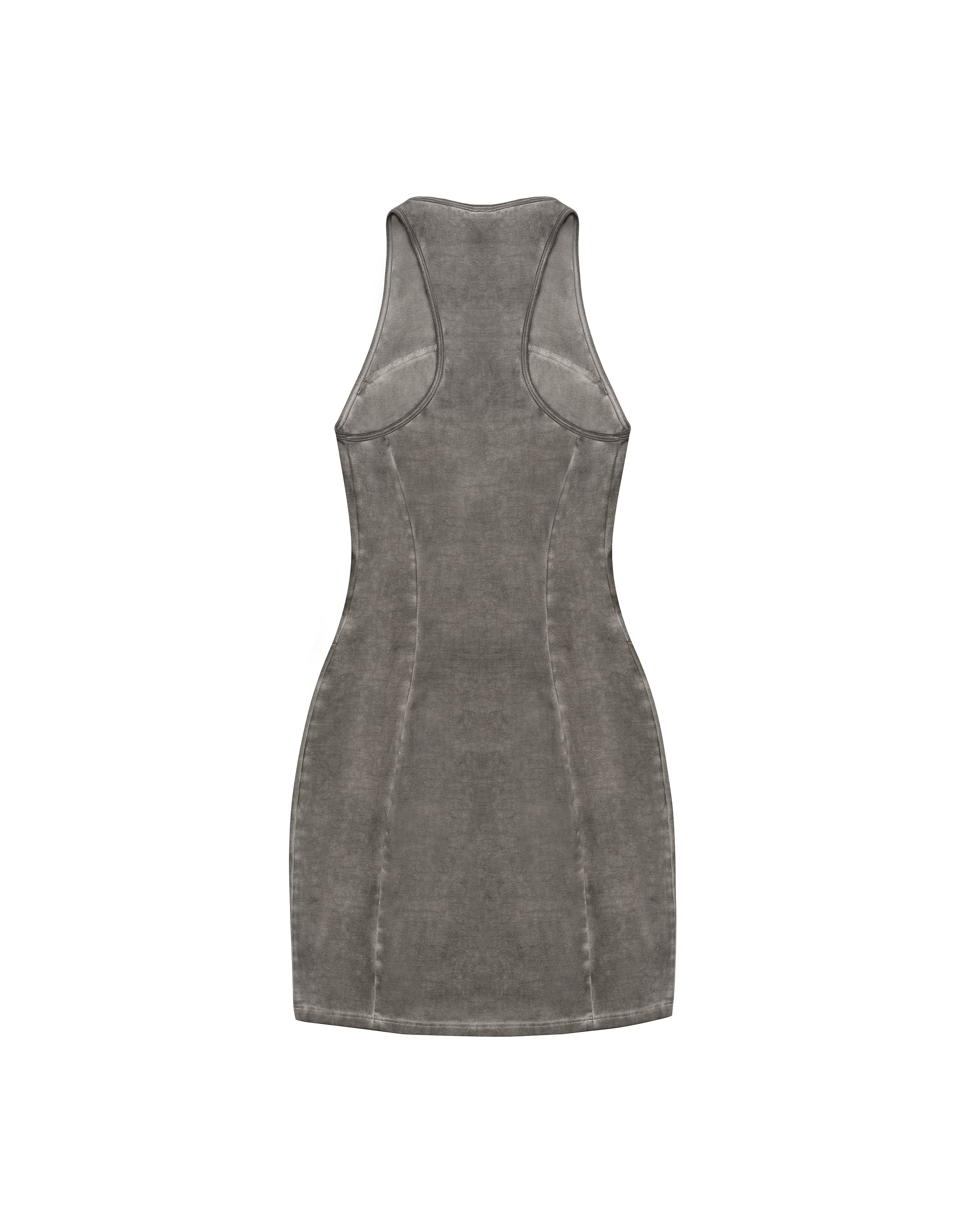 Cyber dress in grey
