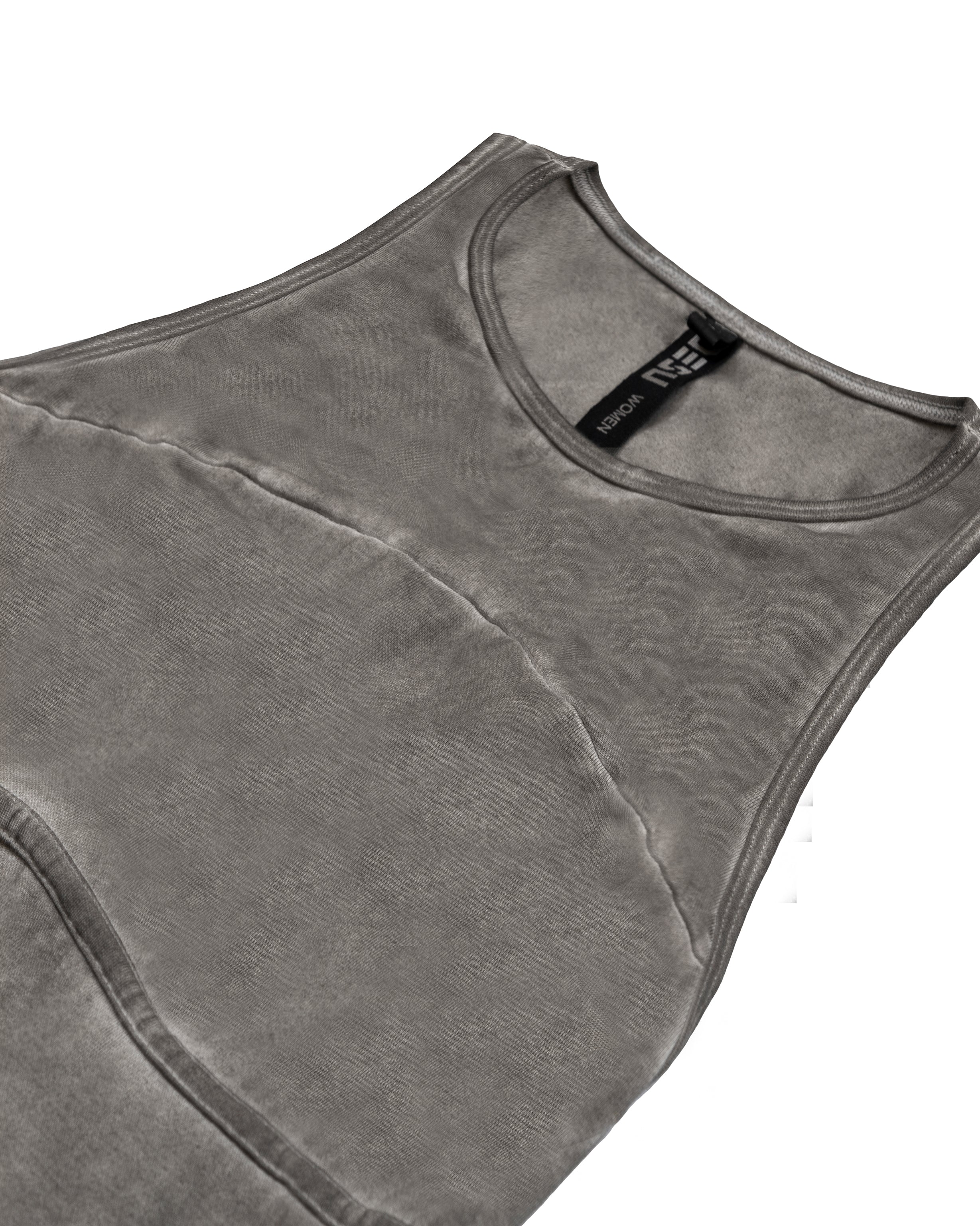 Cyber dress in grey