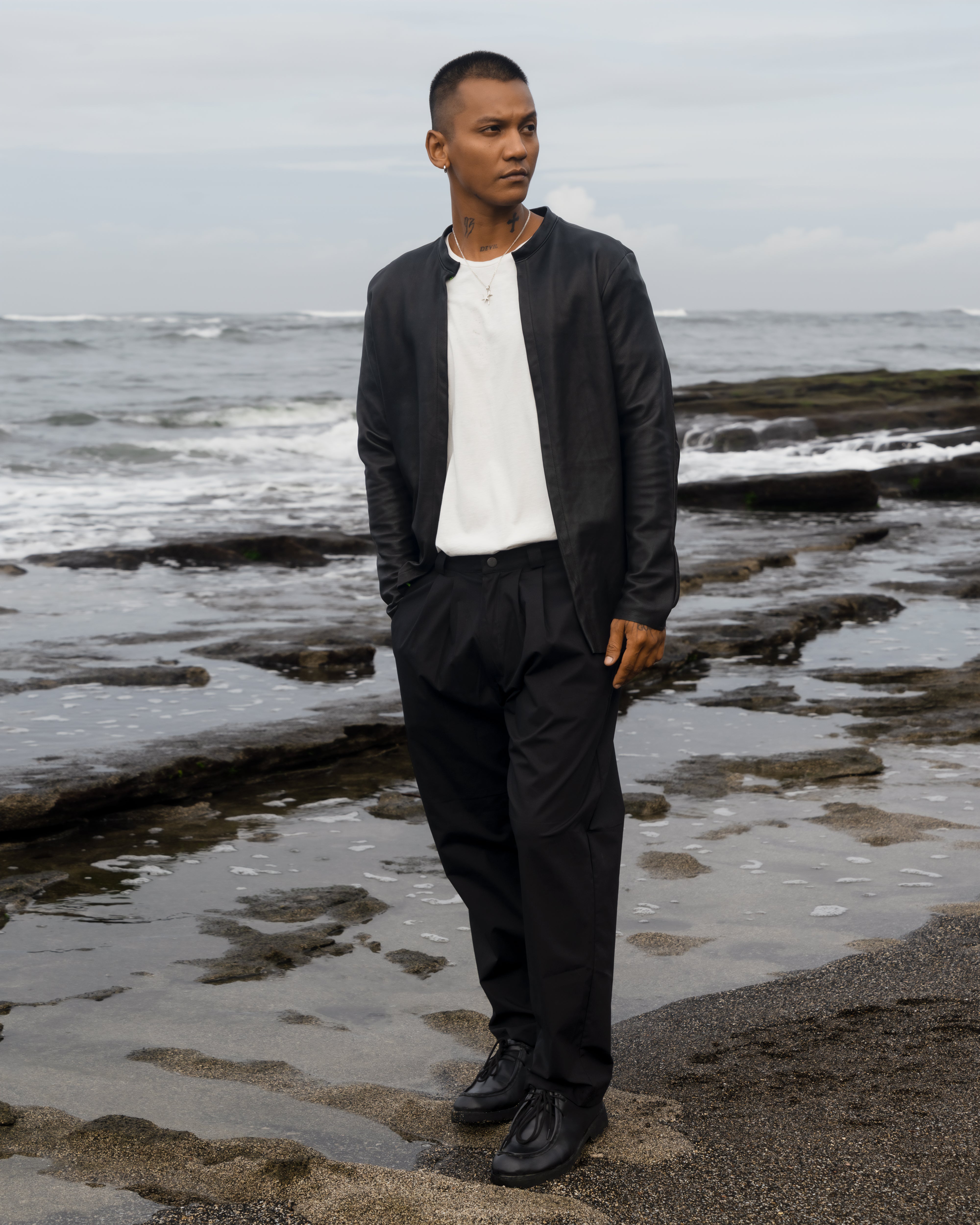 Pleated Pants
