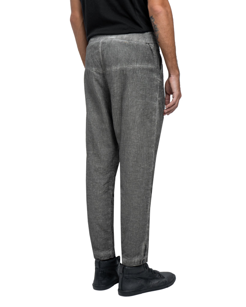 Crinkle pants in grey - DESU clothing