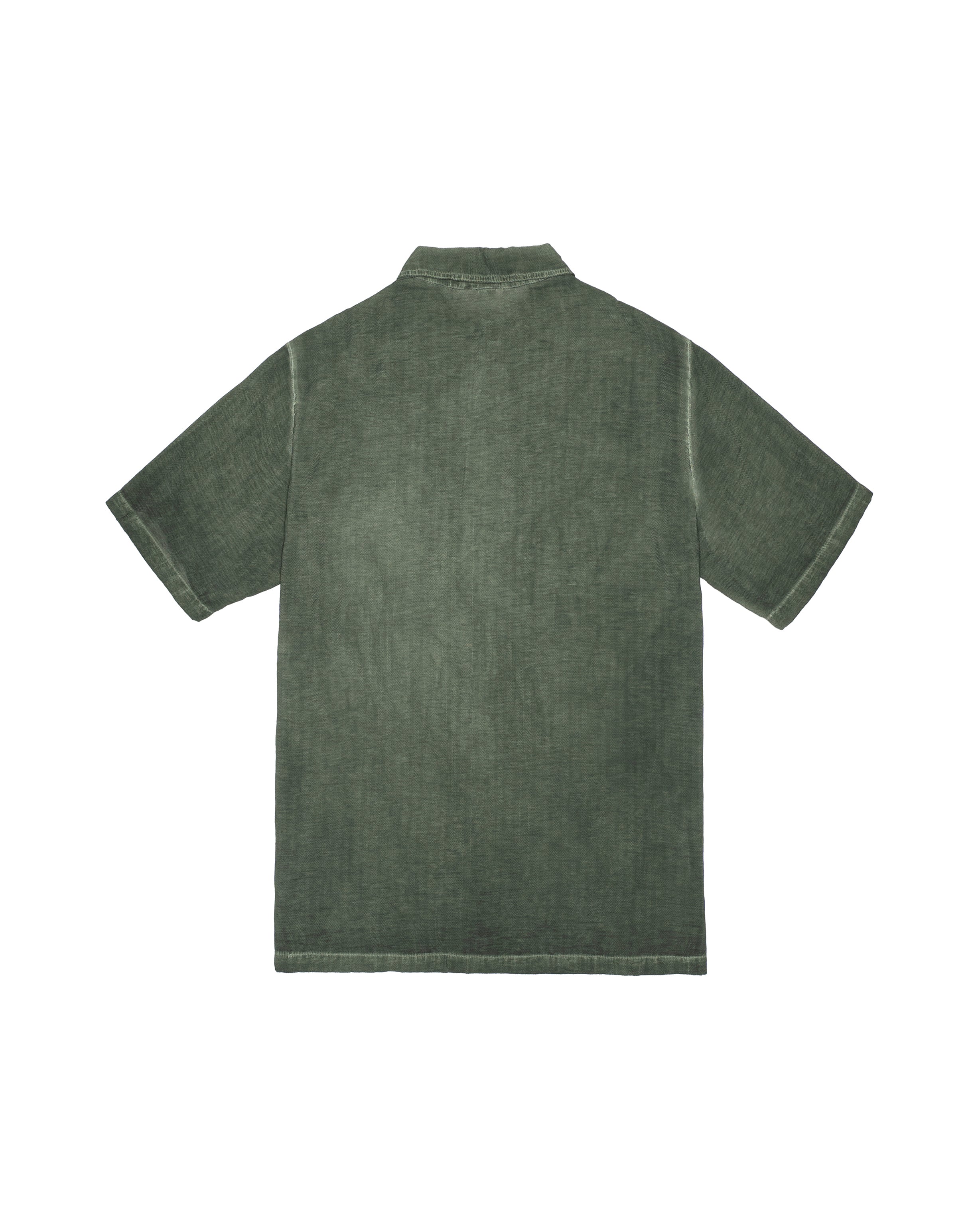 Front pocket button up shirt