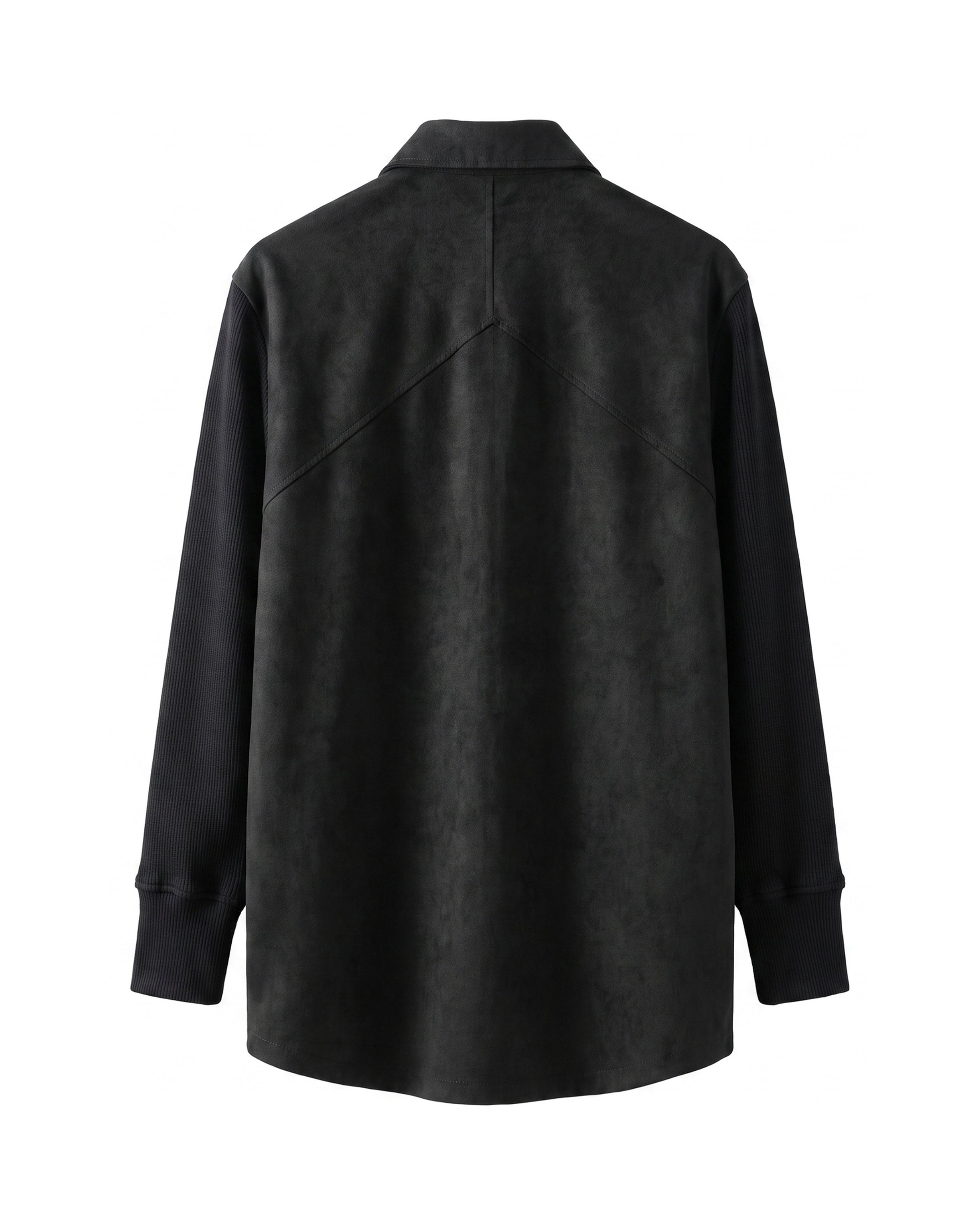Front Pocket Shirt in Black