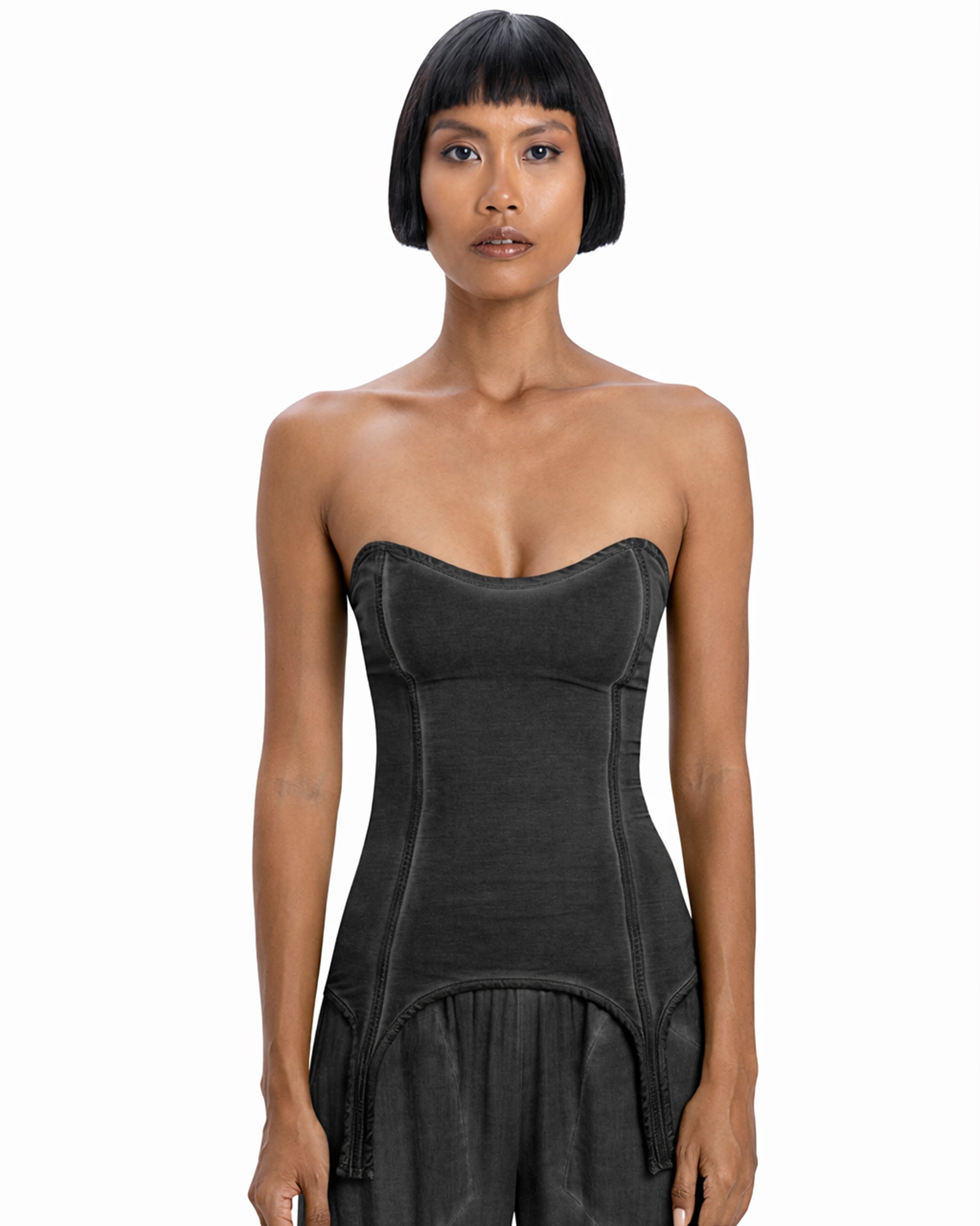 Lycra Top In Black