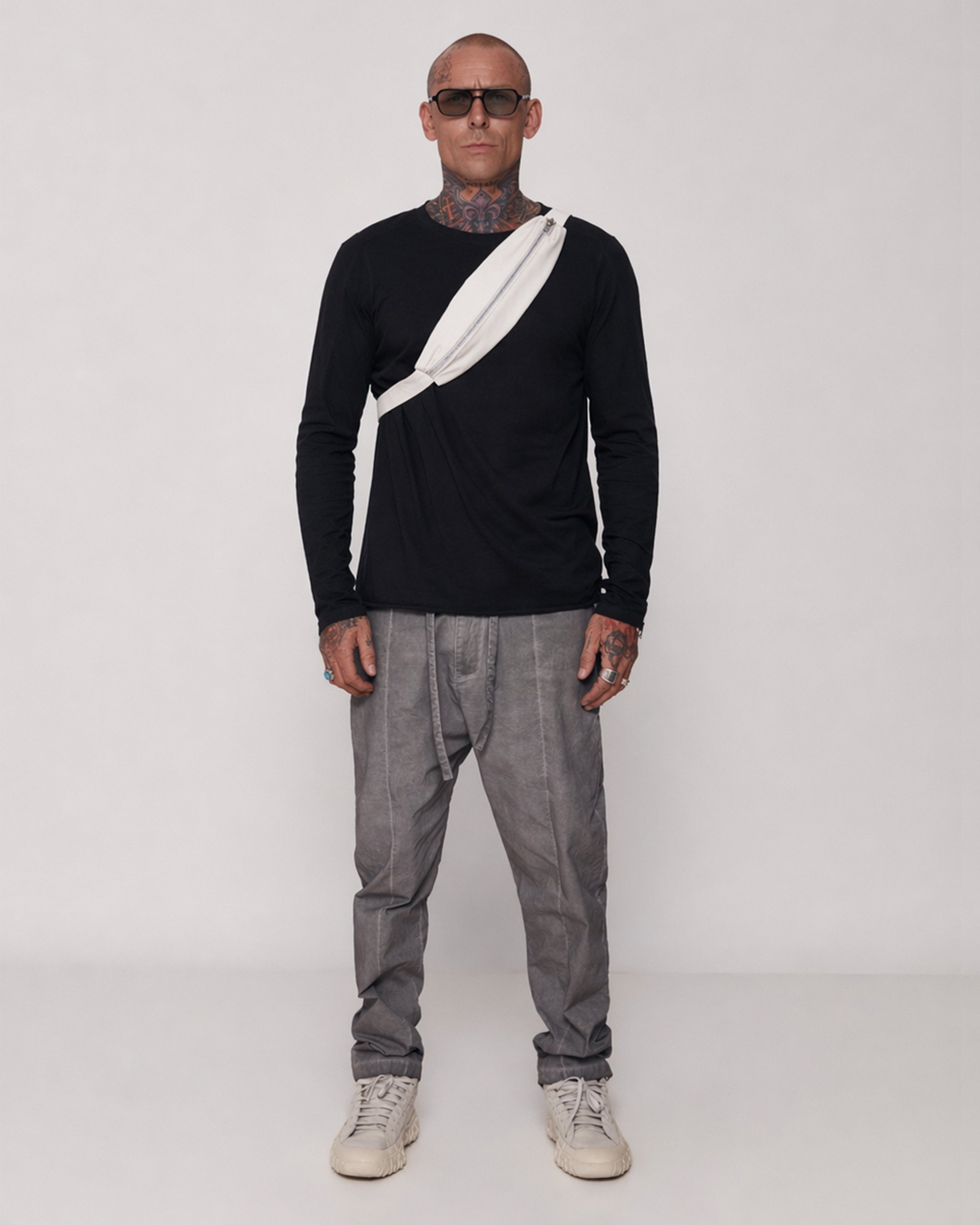 Lyocel long sleeve in black