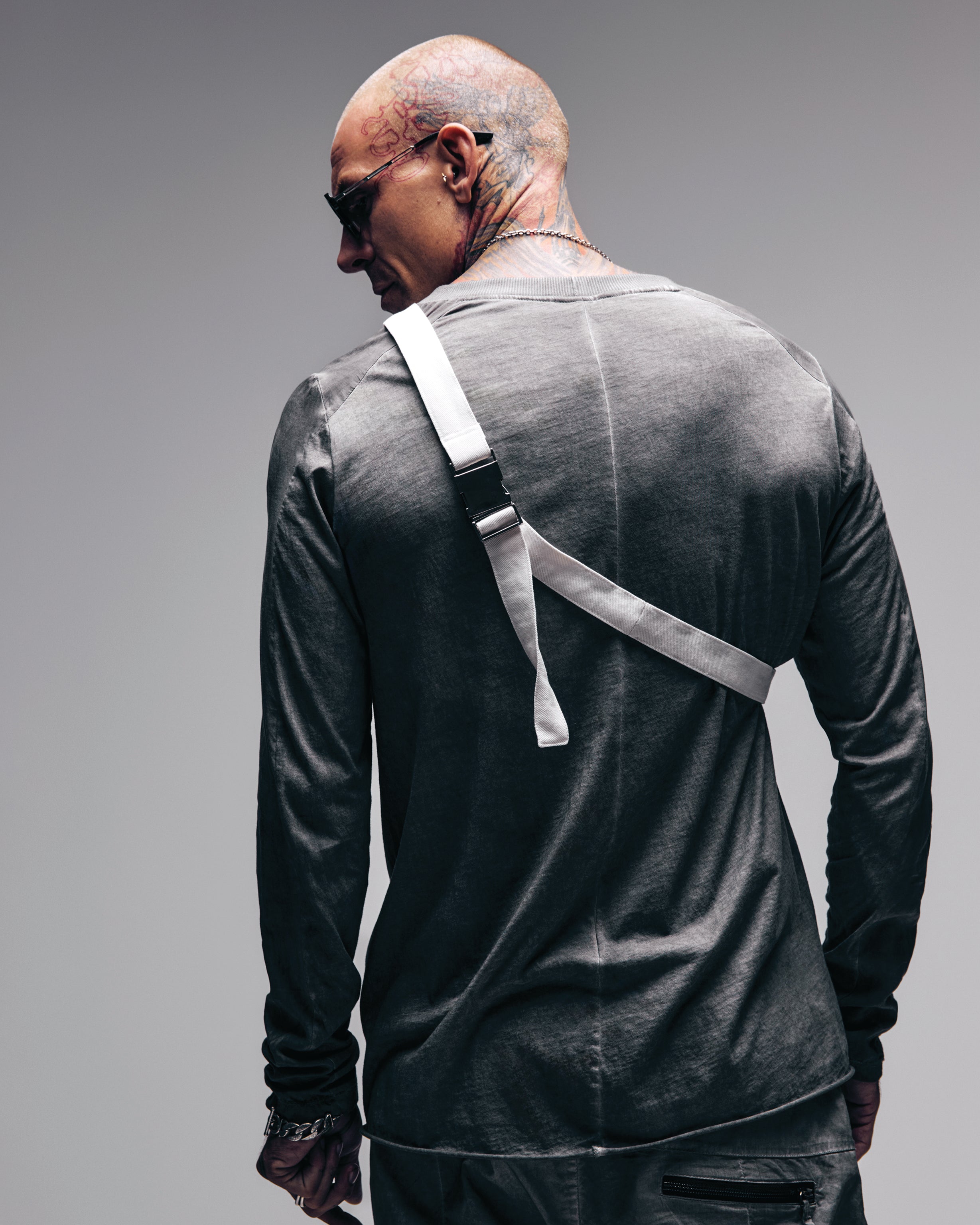 Lyocel long sleeve in grey