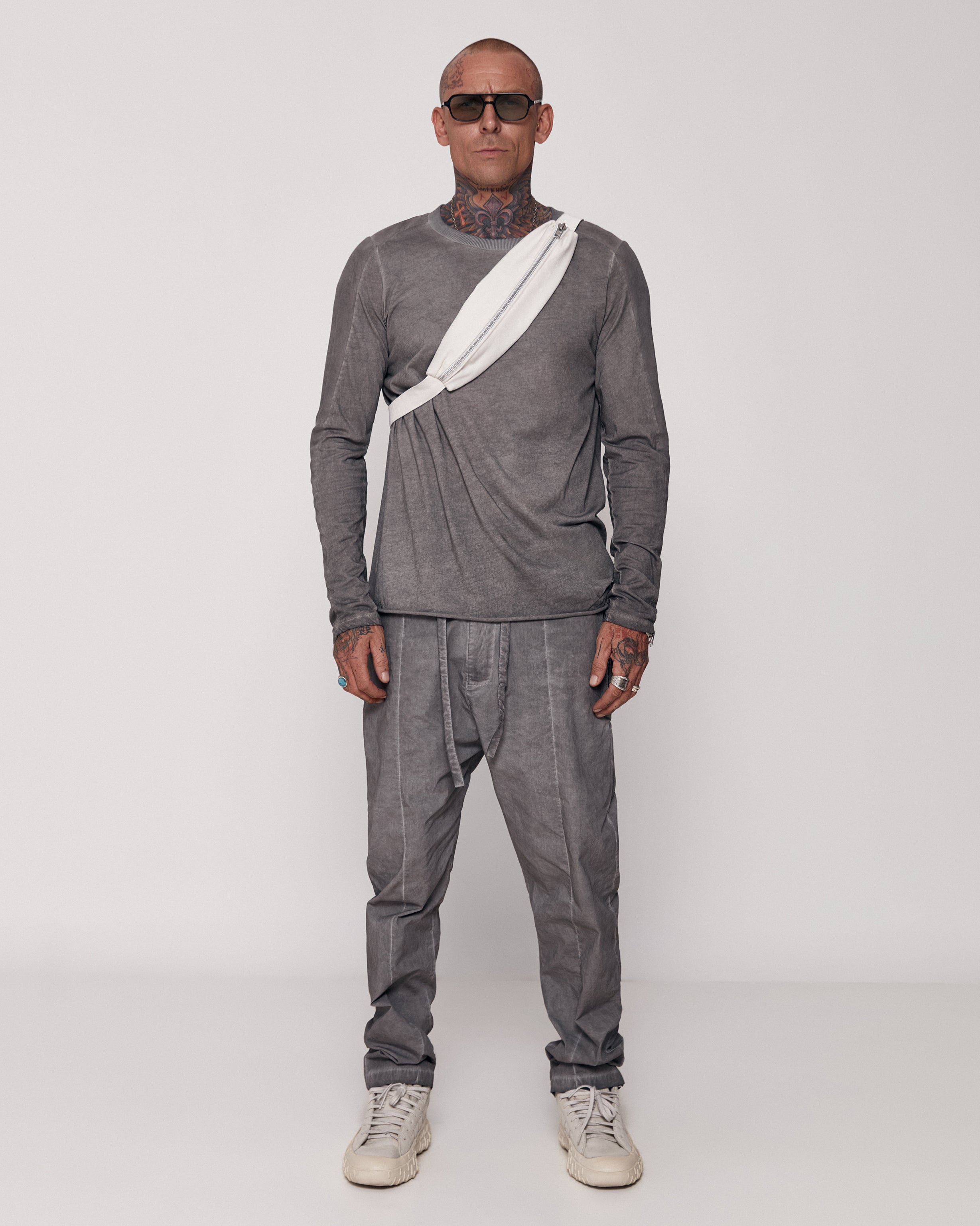 Lyocel long sleeve in grey