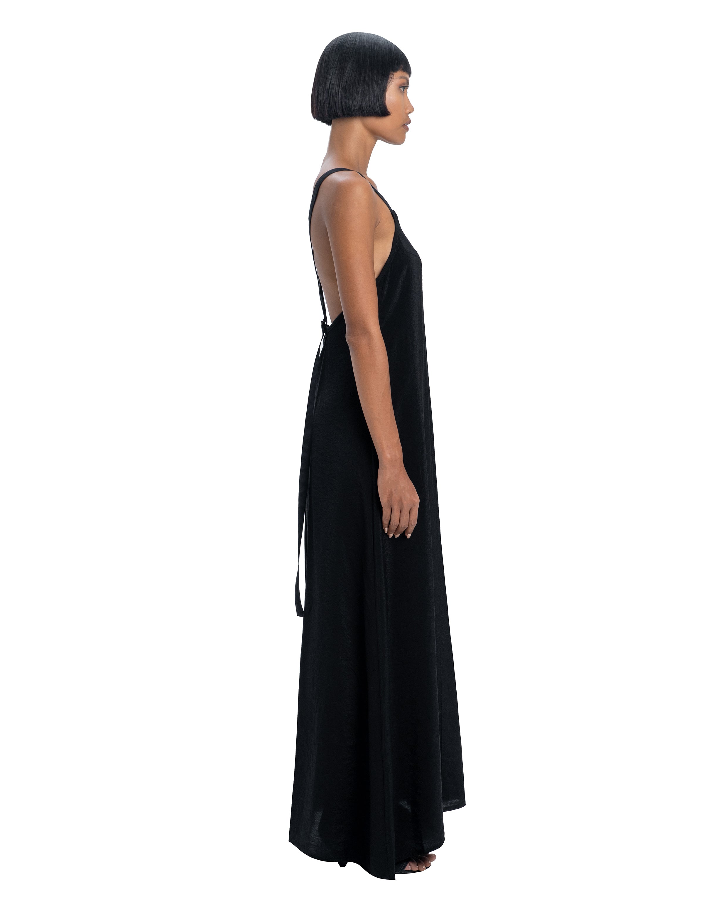 Maxi dress in black