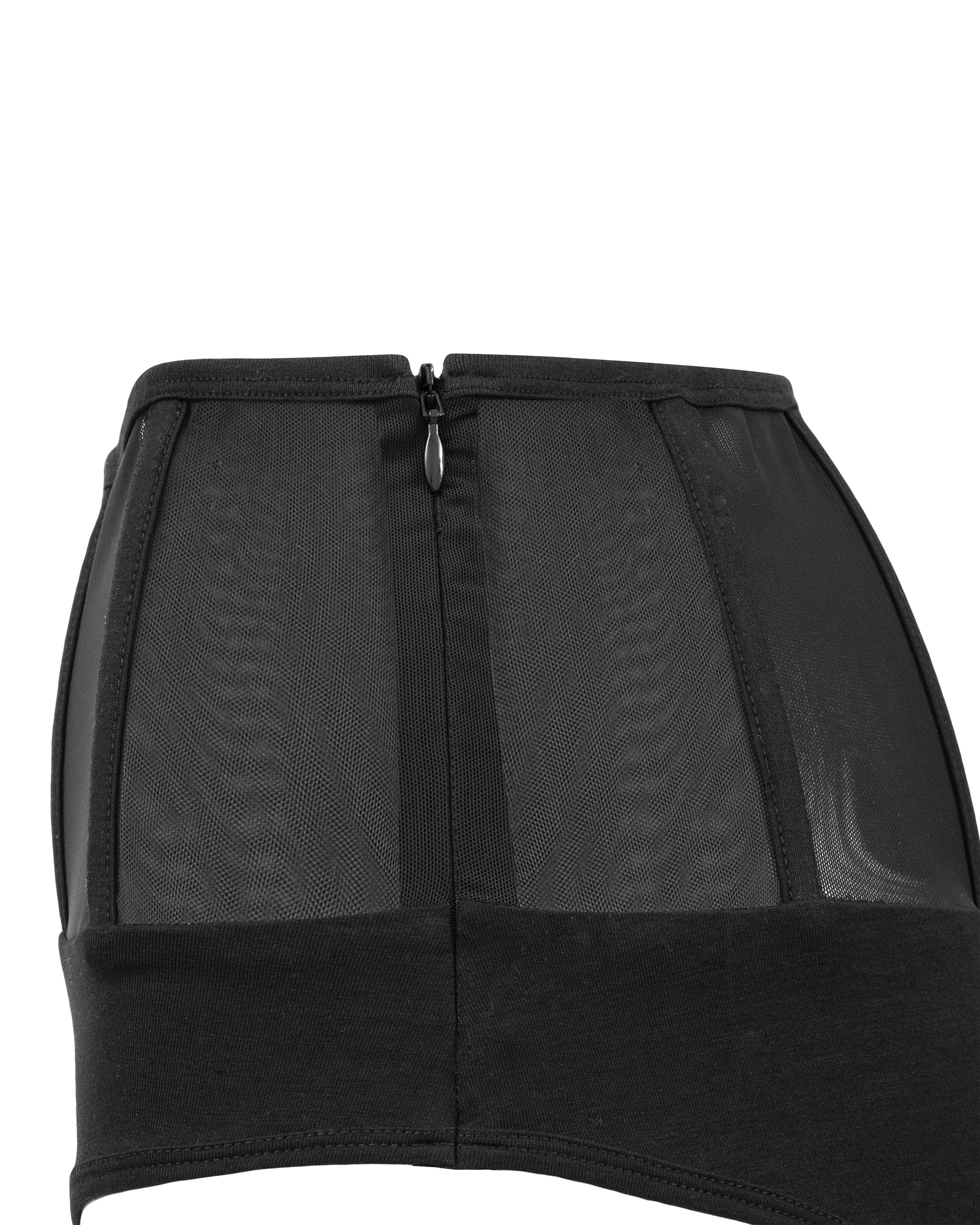 Net underwear in black