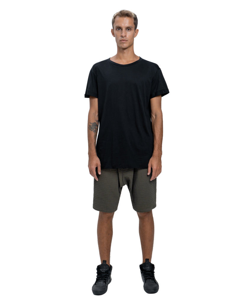 Supima t-shirt in black - DESU clothing