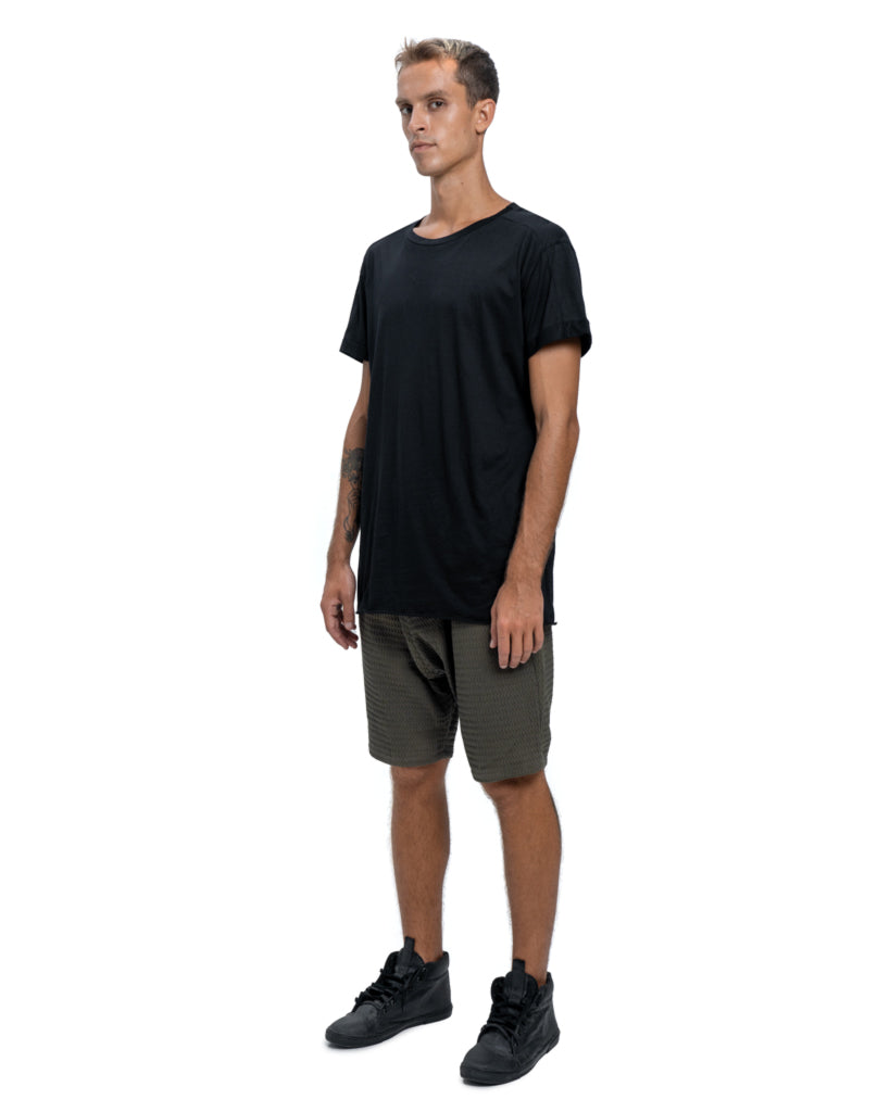 Supima t-shirt in black - DESU clothing