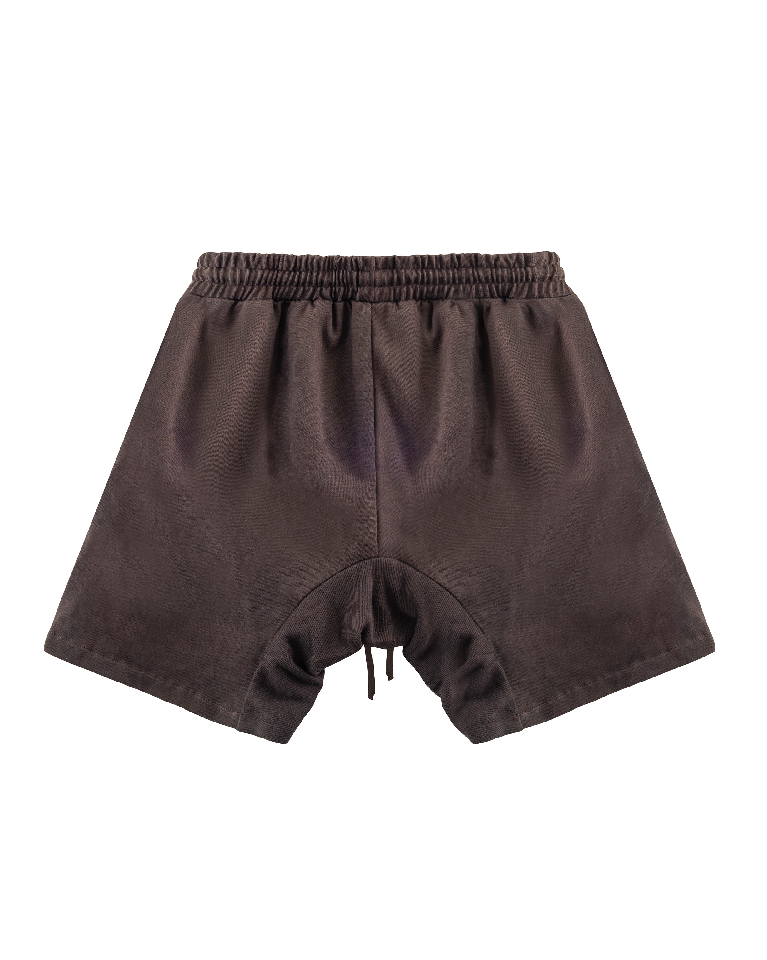 Terry shorts in brown
