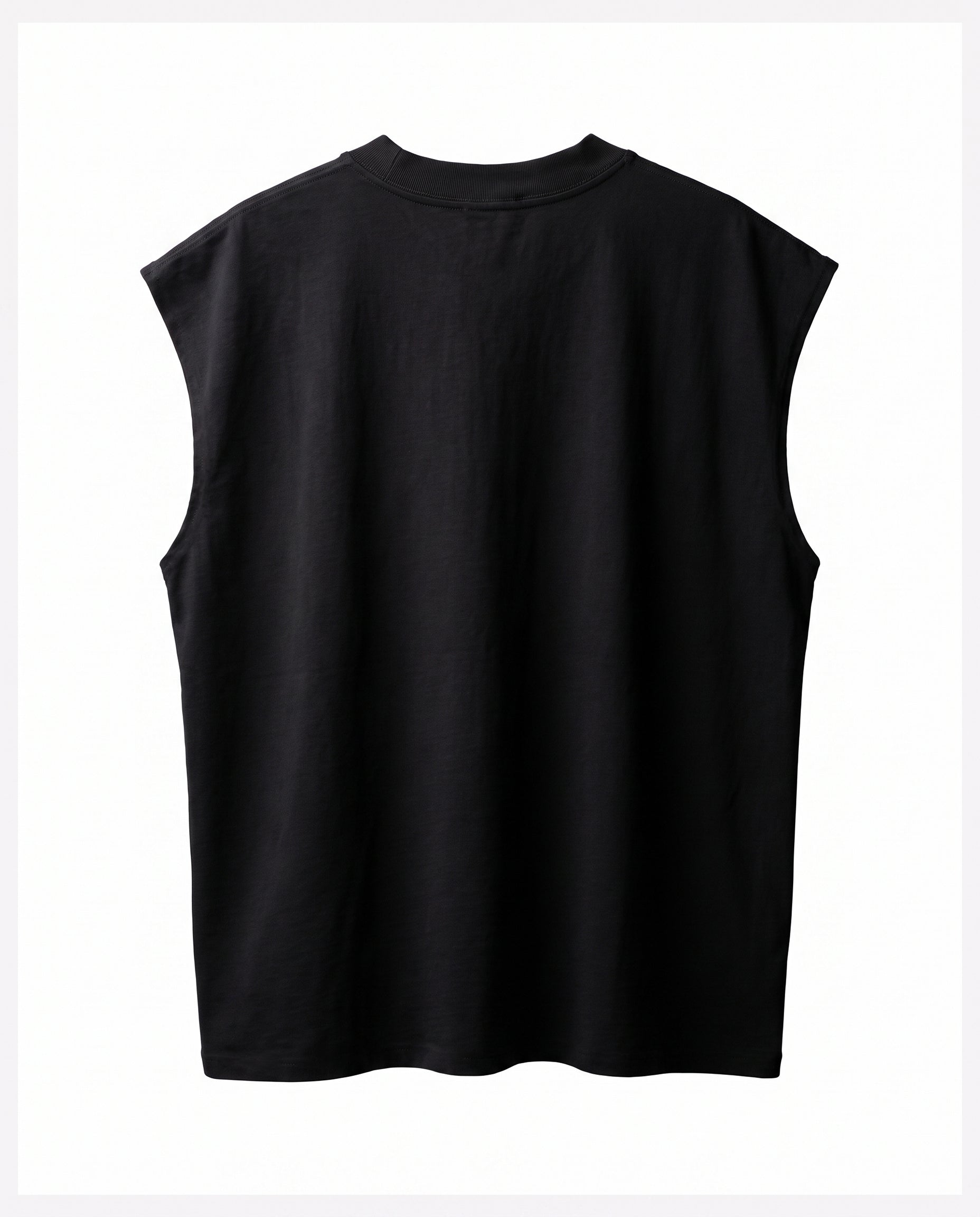 Turtle Neck T-shirt in black