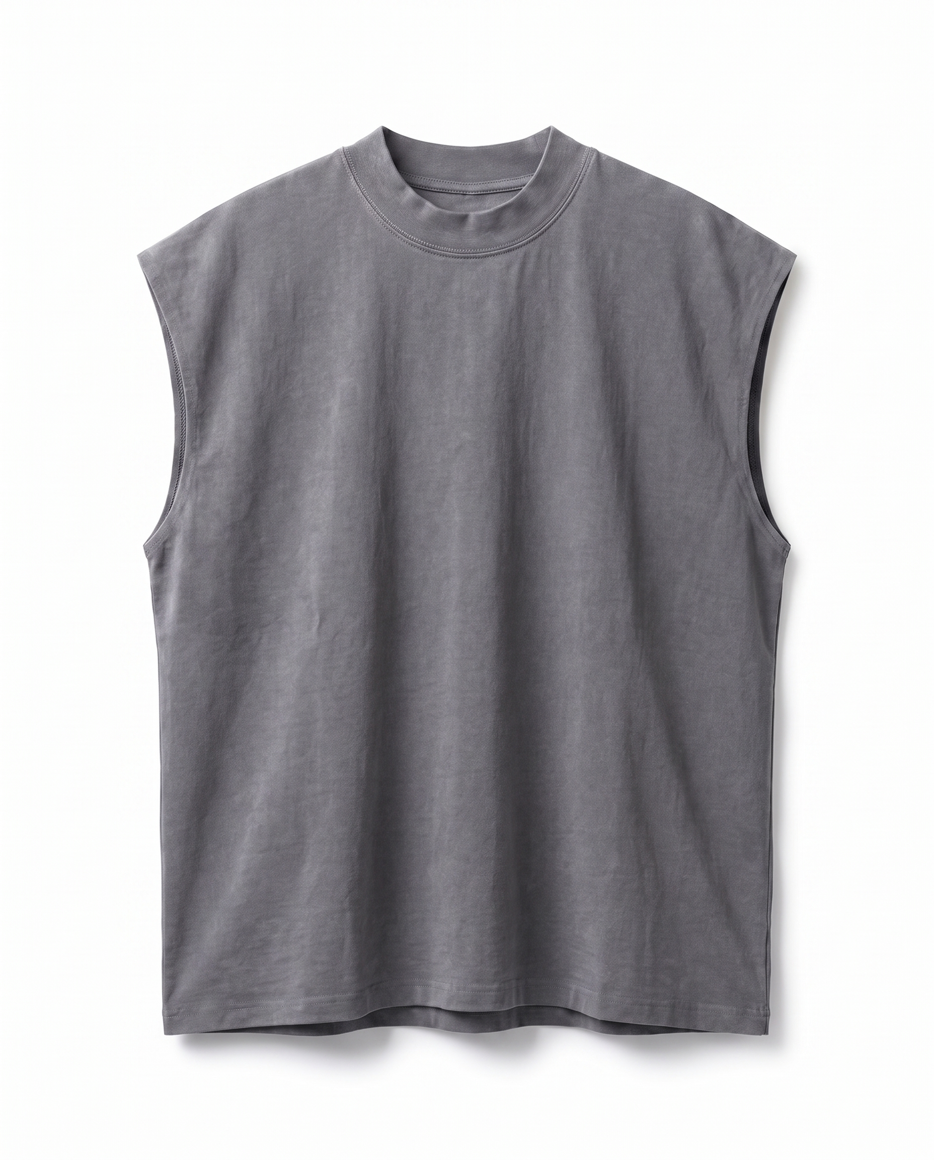 Turtle Neck T-shirt in grey