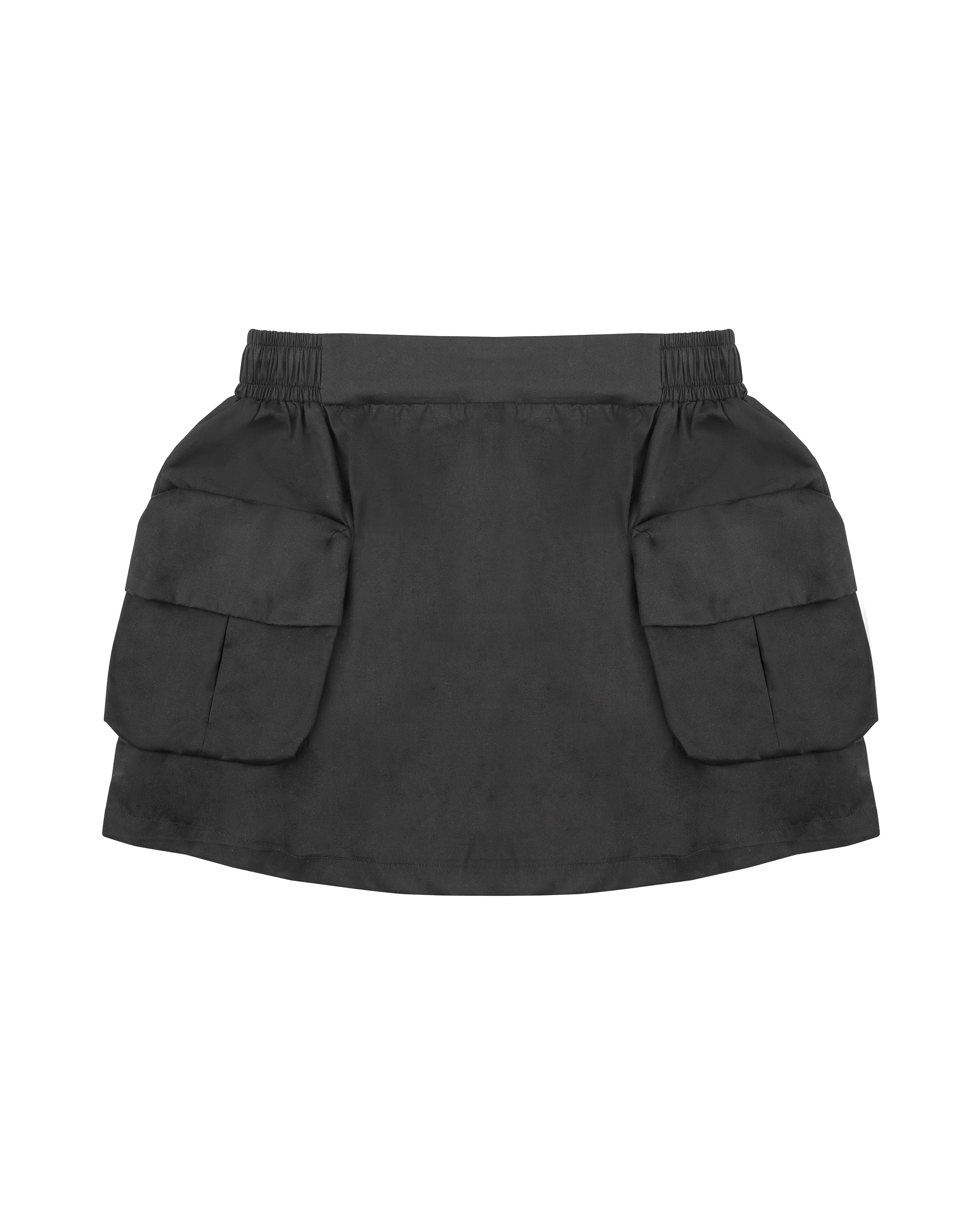 Cargo skirt in black