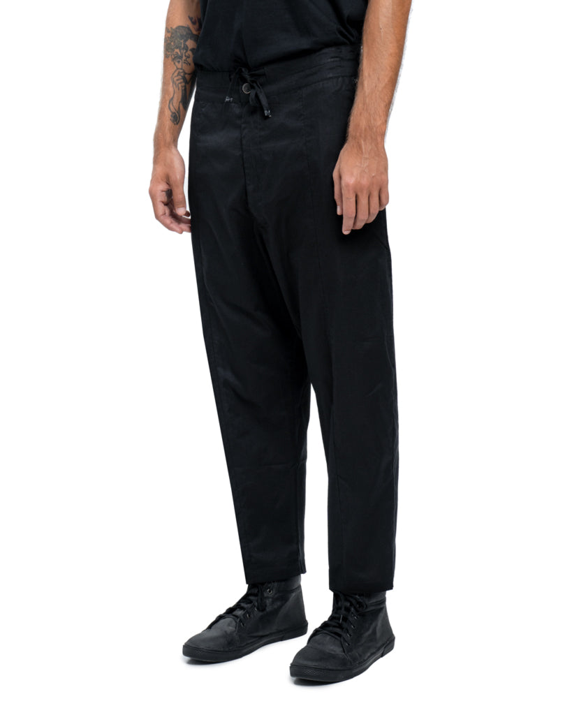 Line zipper pants in black - DESU clothing