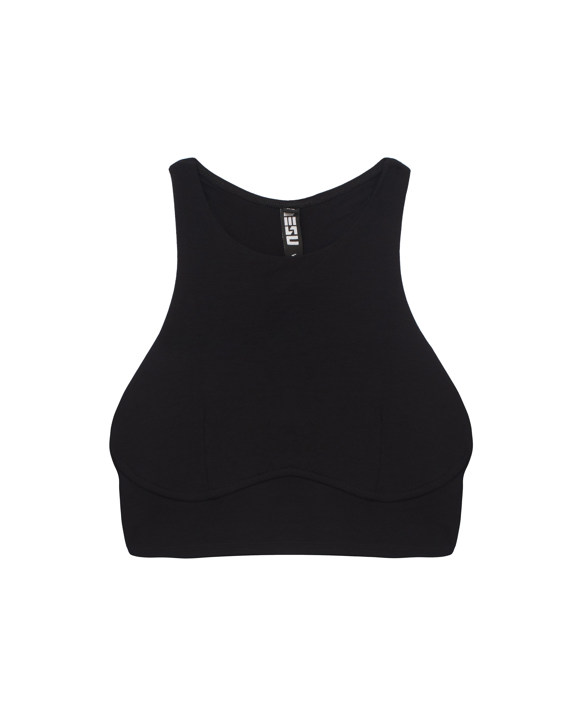 Racerback Top in Black