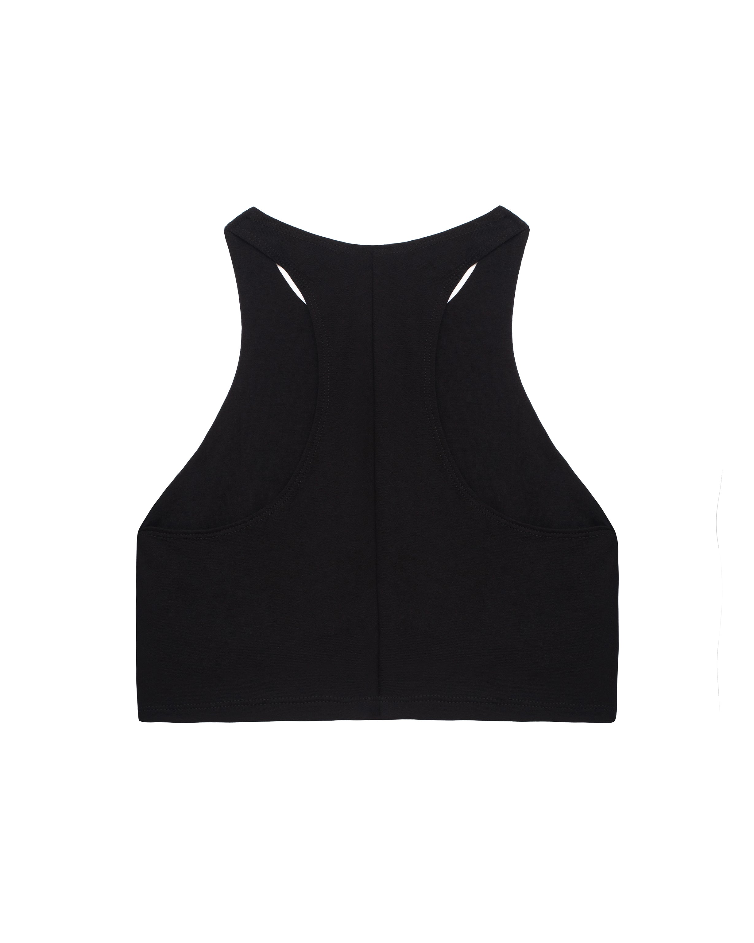 Racerback Top in Black