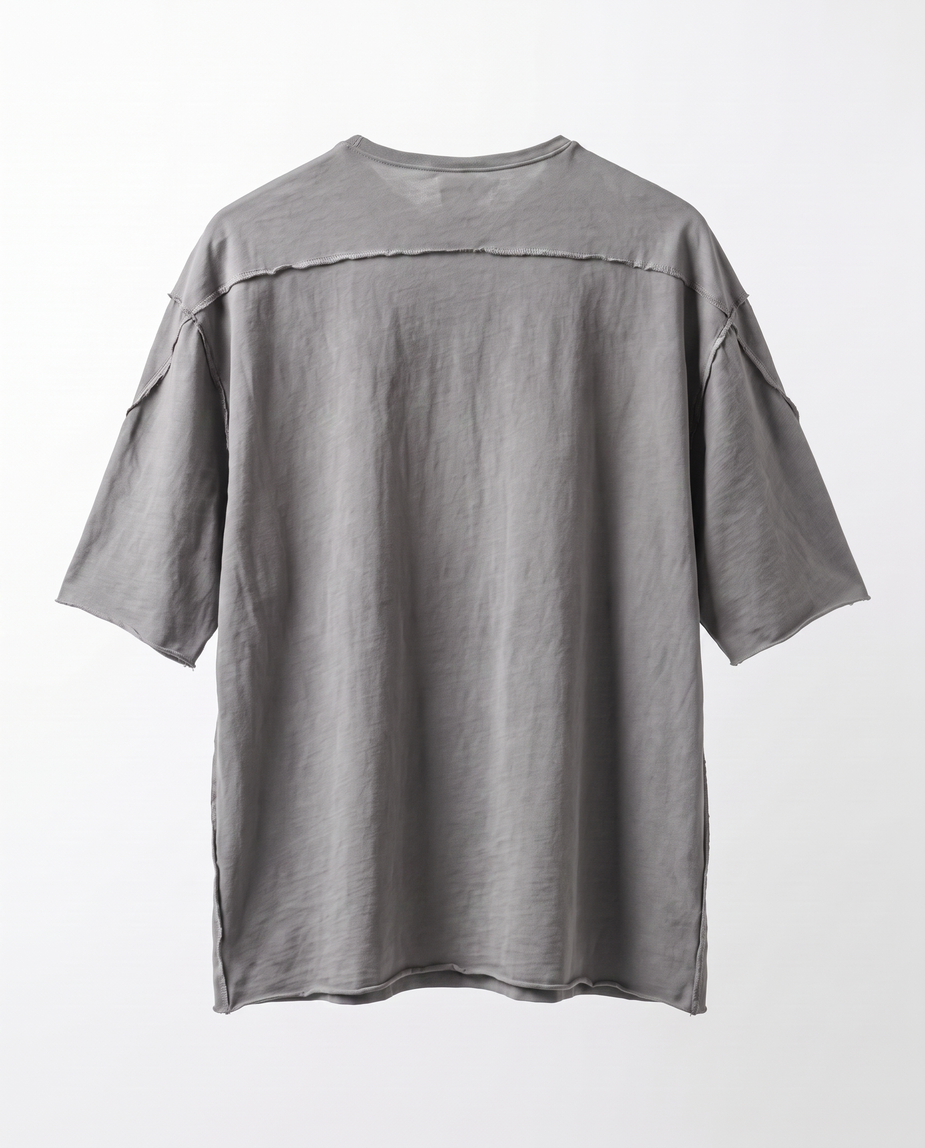 Reversible T-shirt in grey