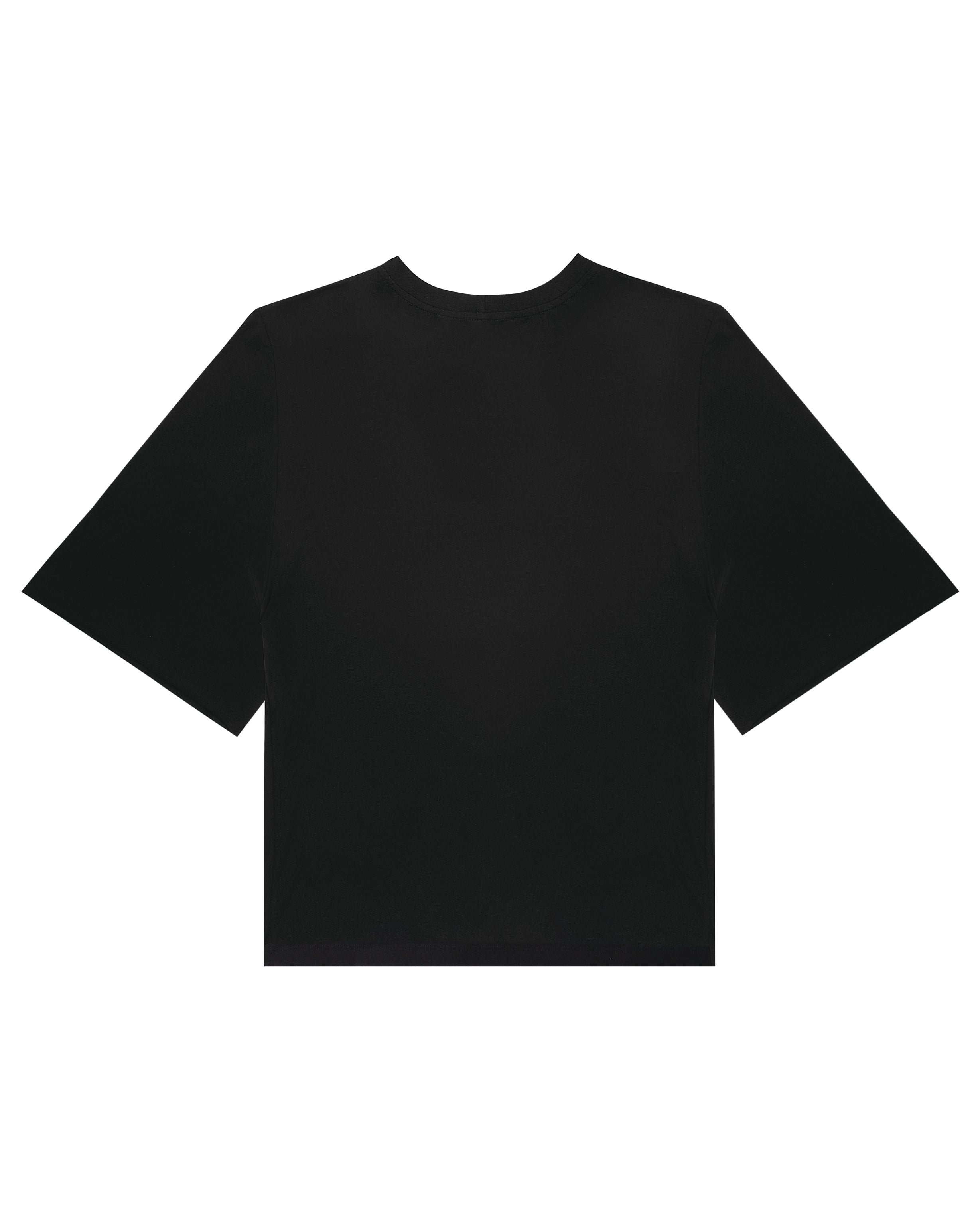 Square t-shirt in black