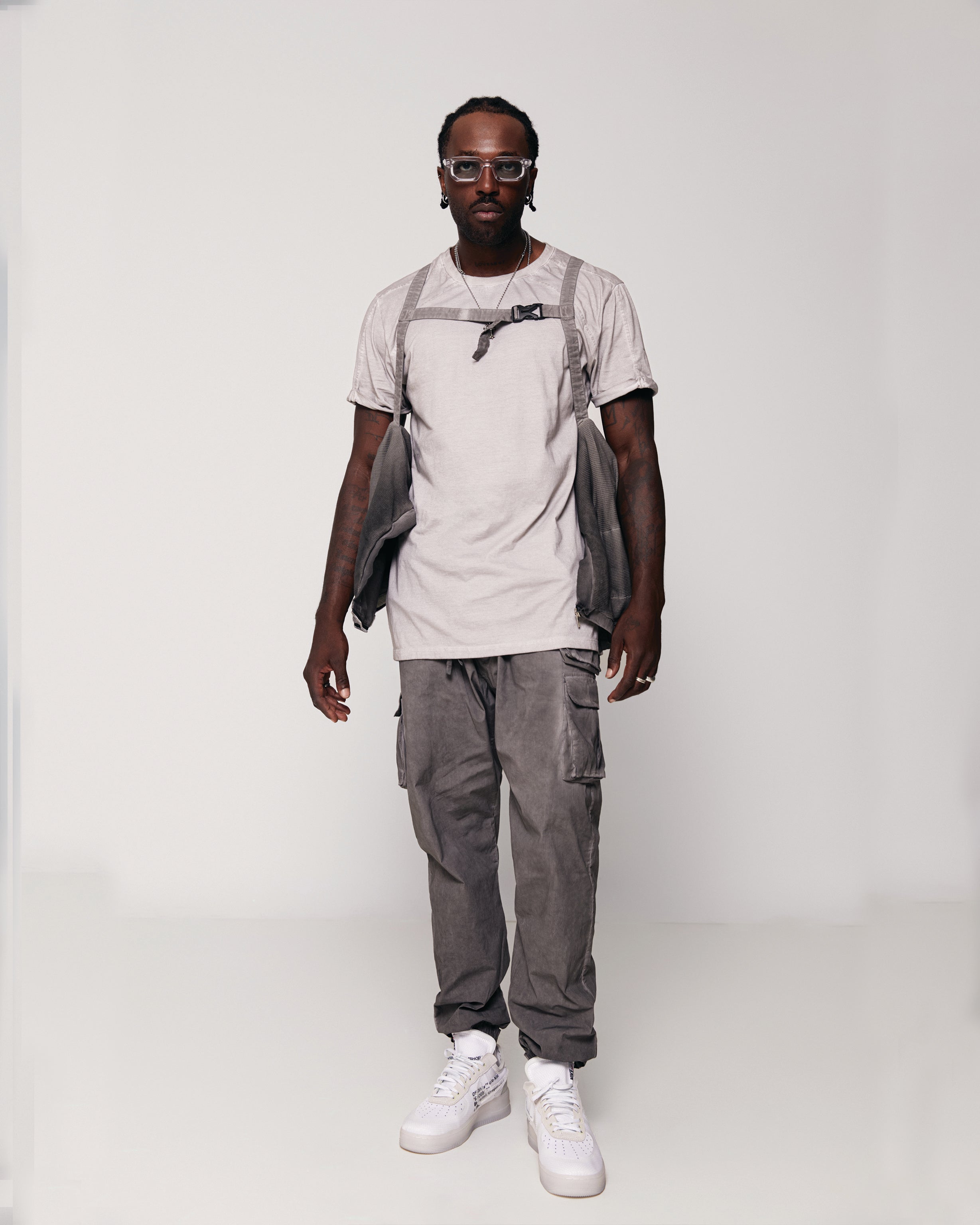 Tony t-shirt in light grey