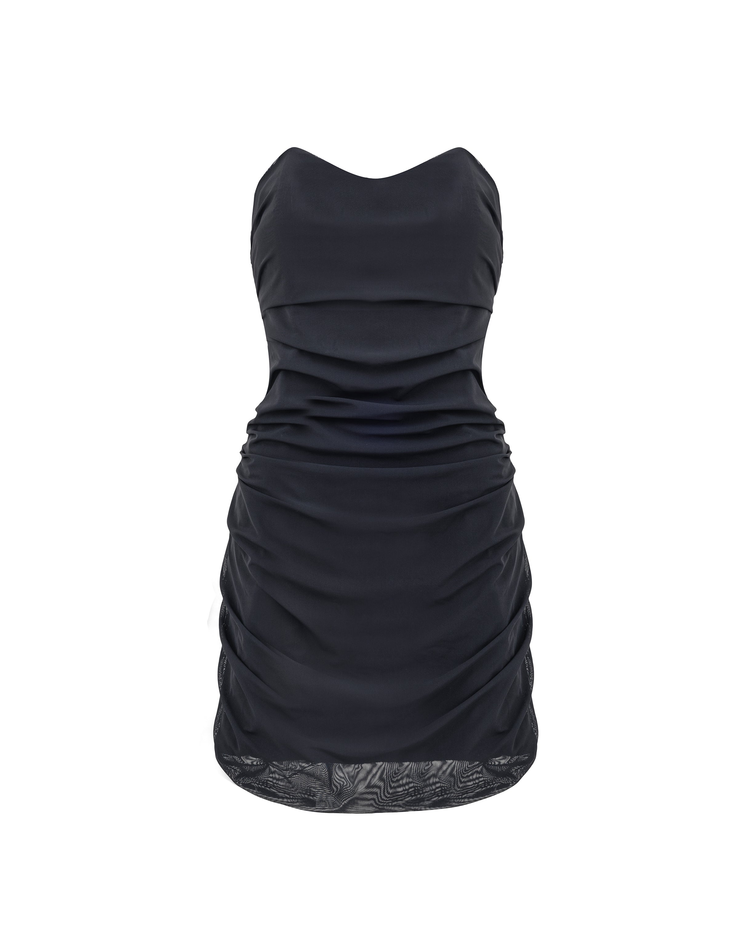 Bodycone dress in black
