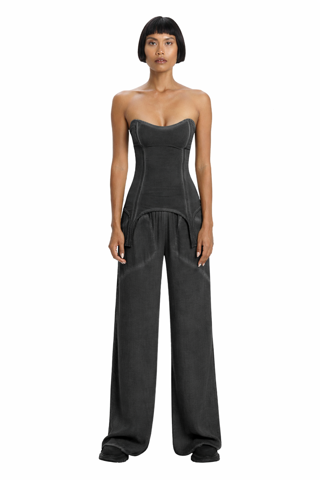 Lycra Top In Black