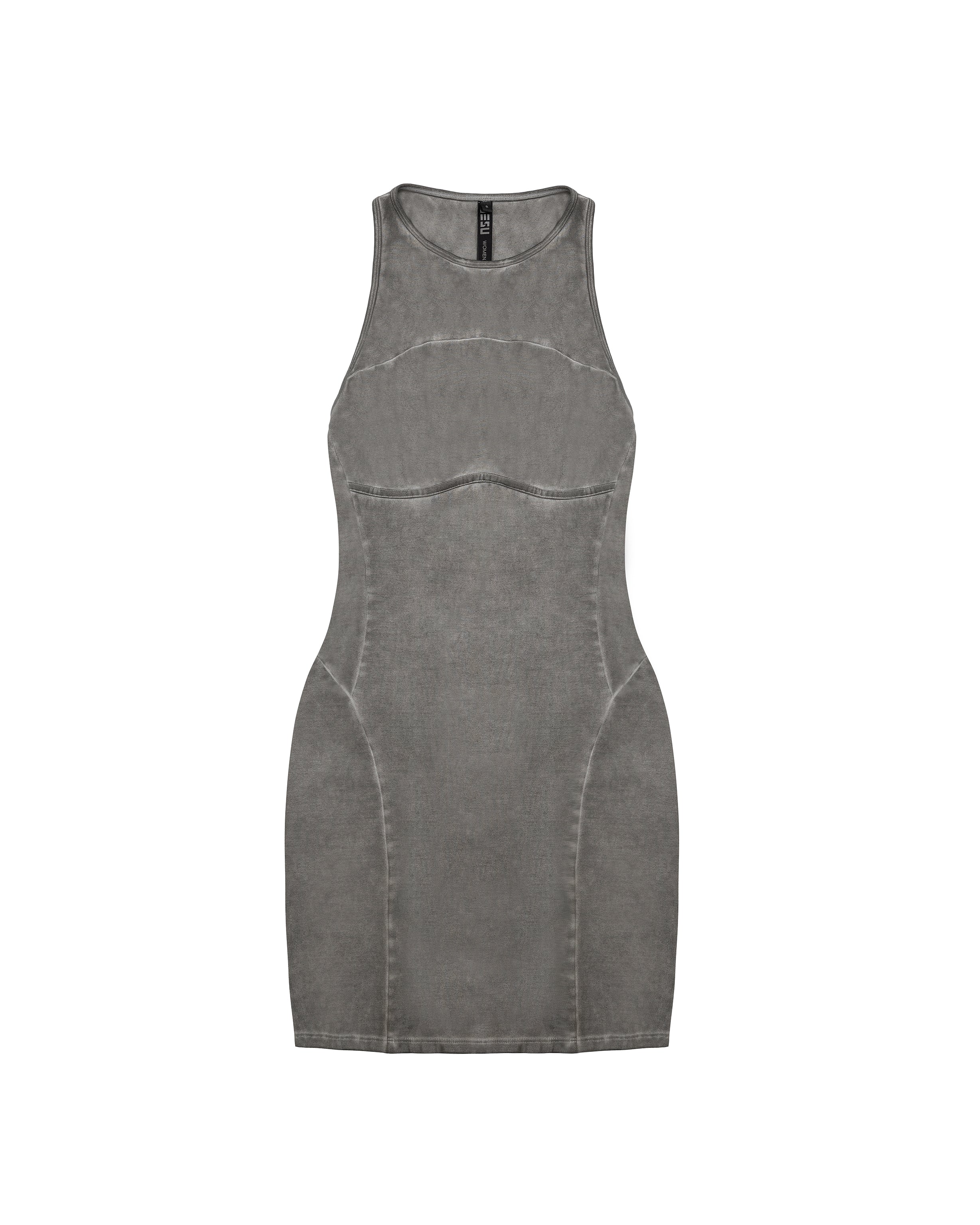 Cyber dress in grey