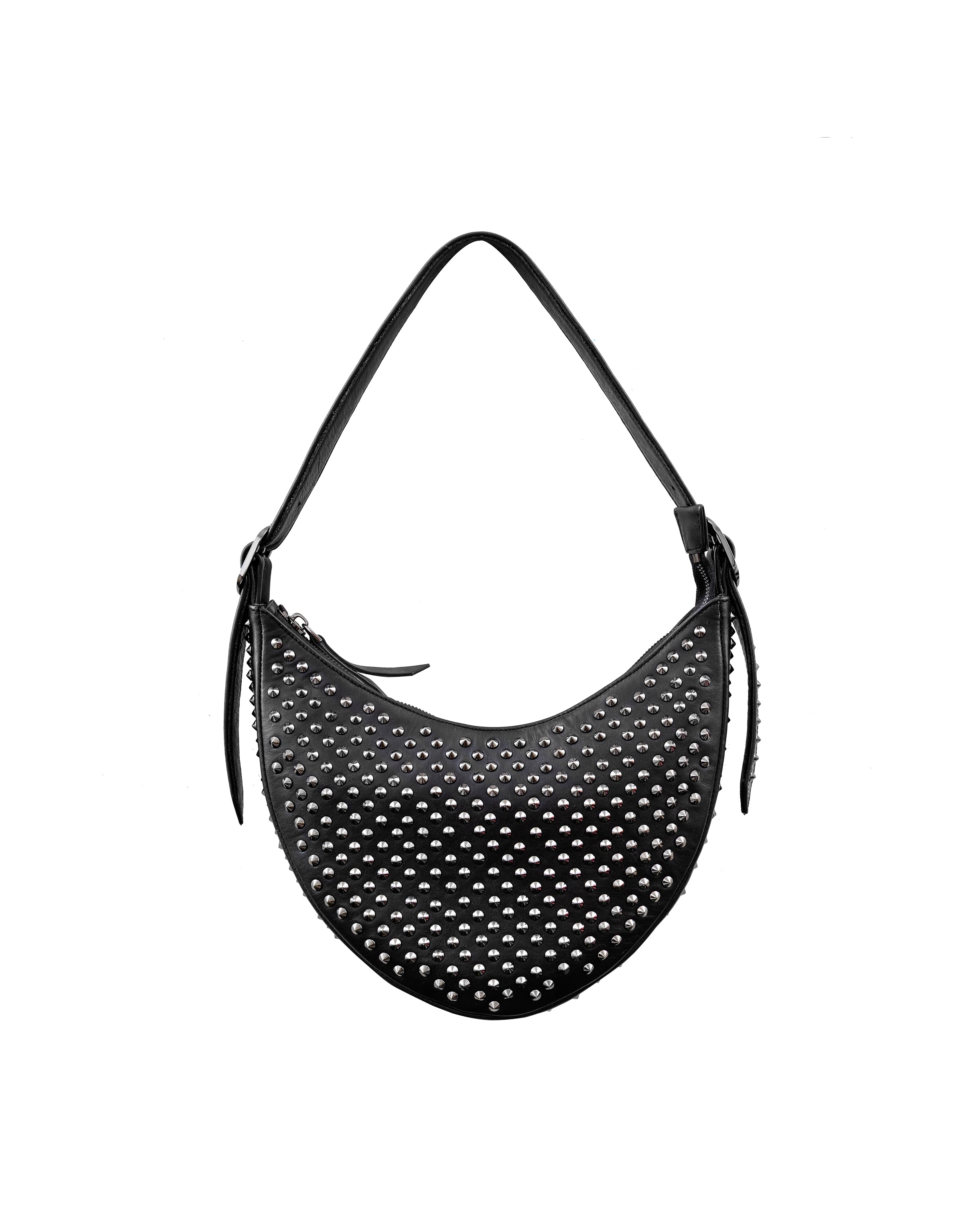 Leather Moon Bag