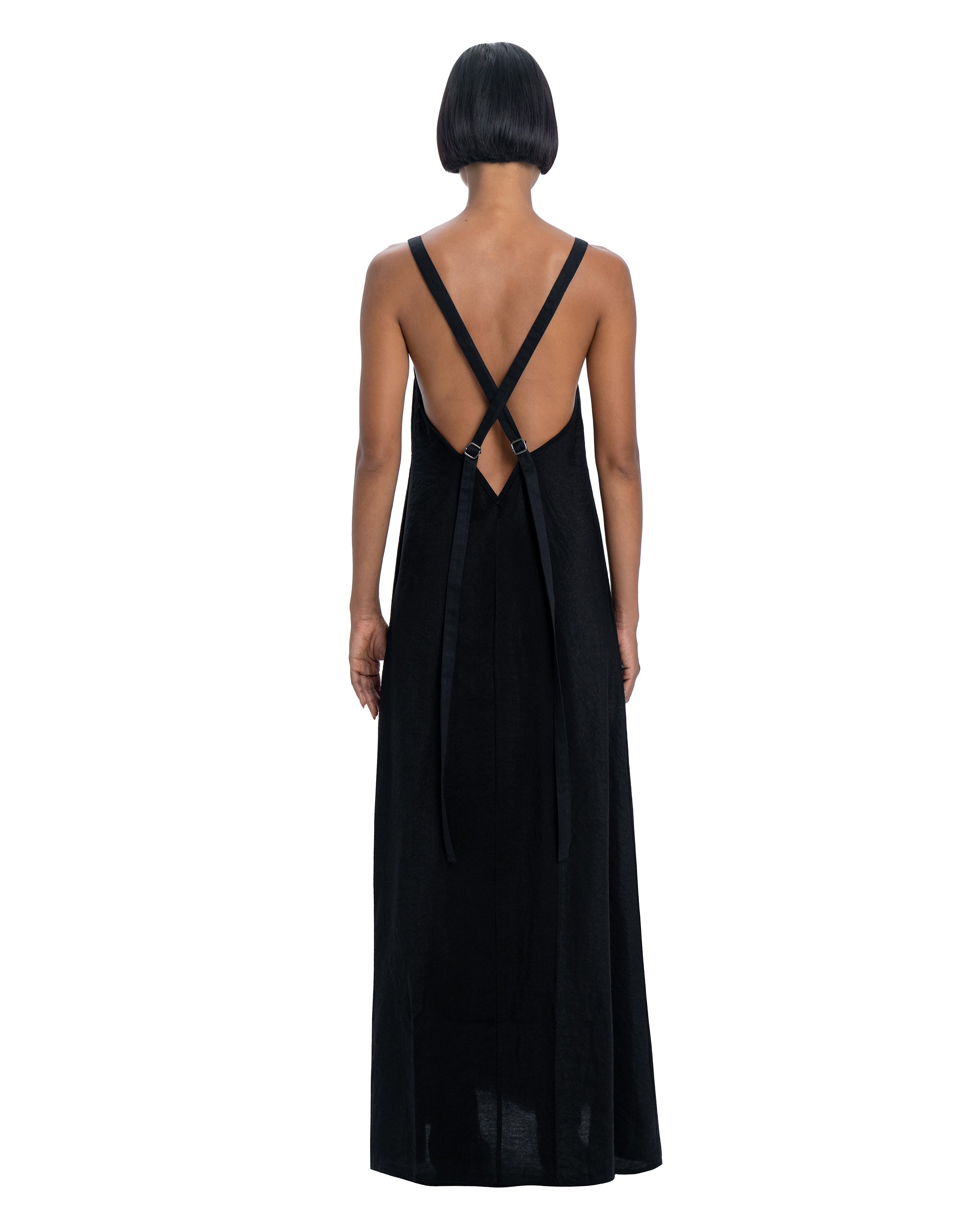 Maxi dress in black