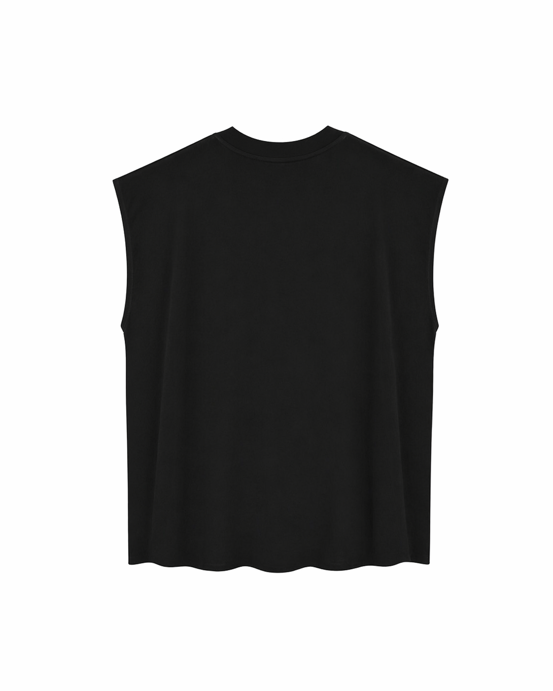 Turtle Neck T-shirt in black