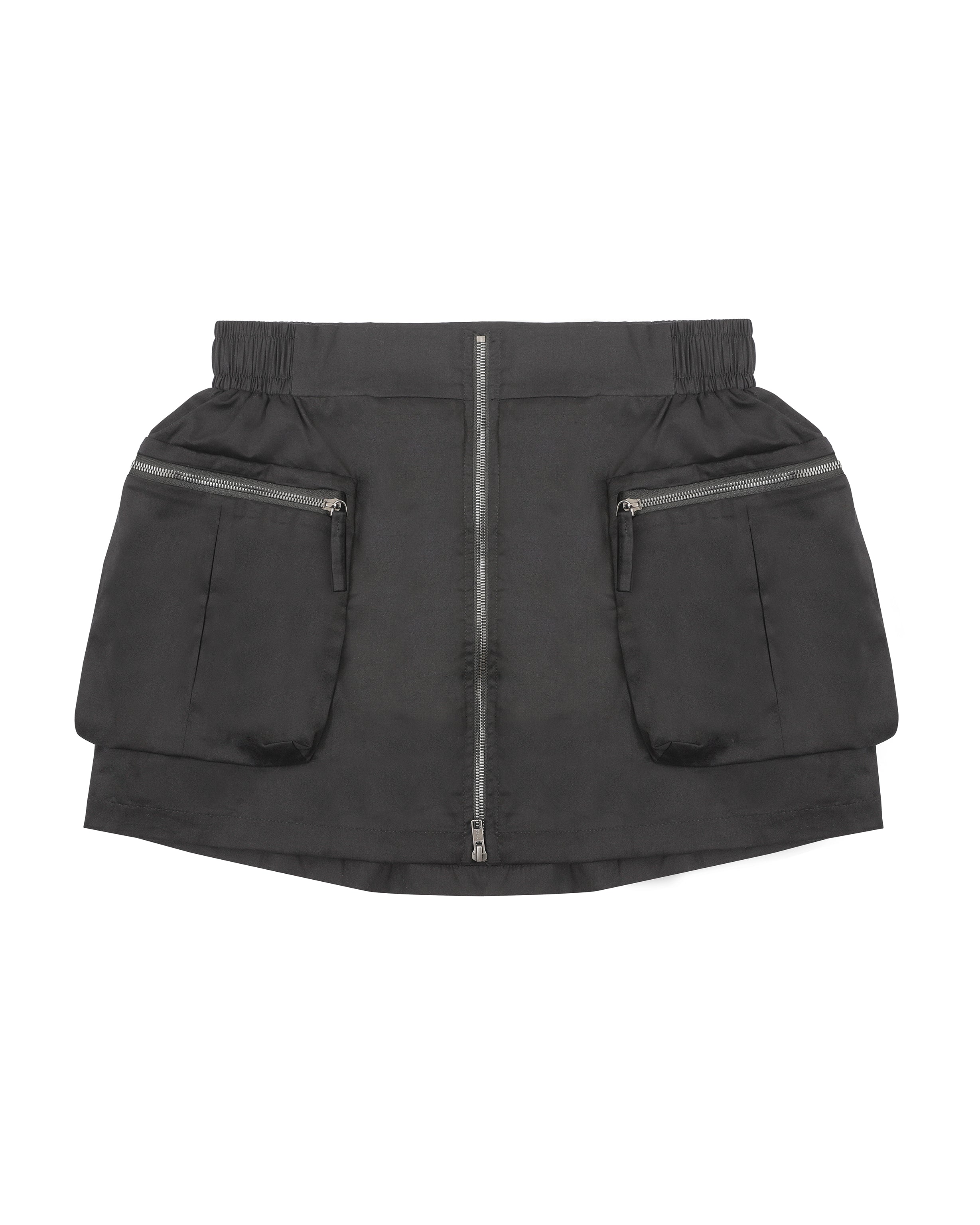 Cargo skirt in black