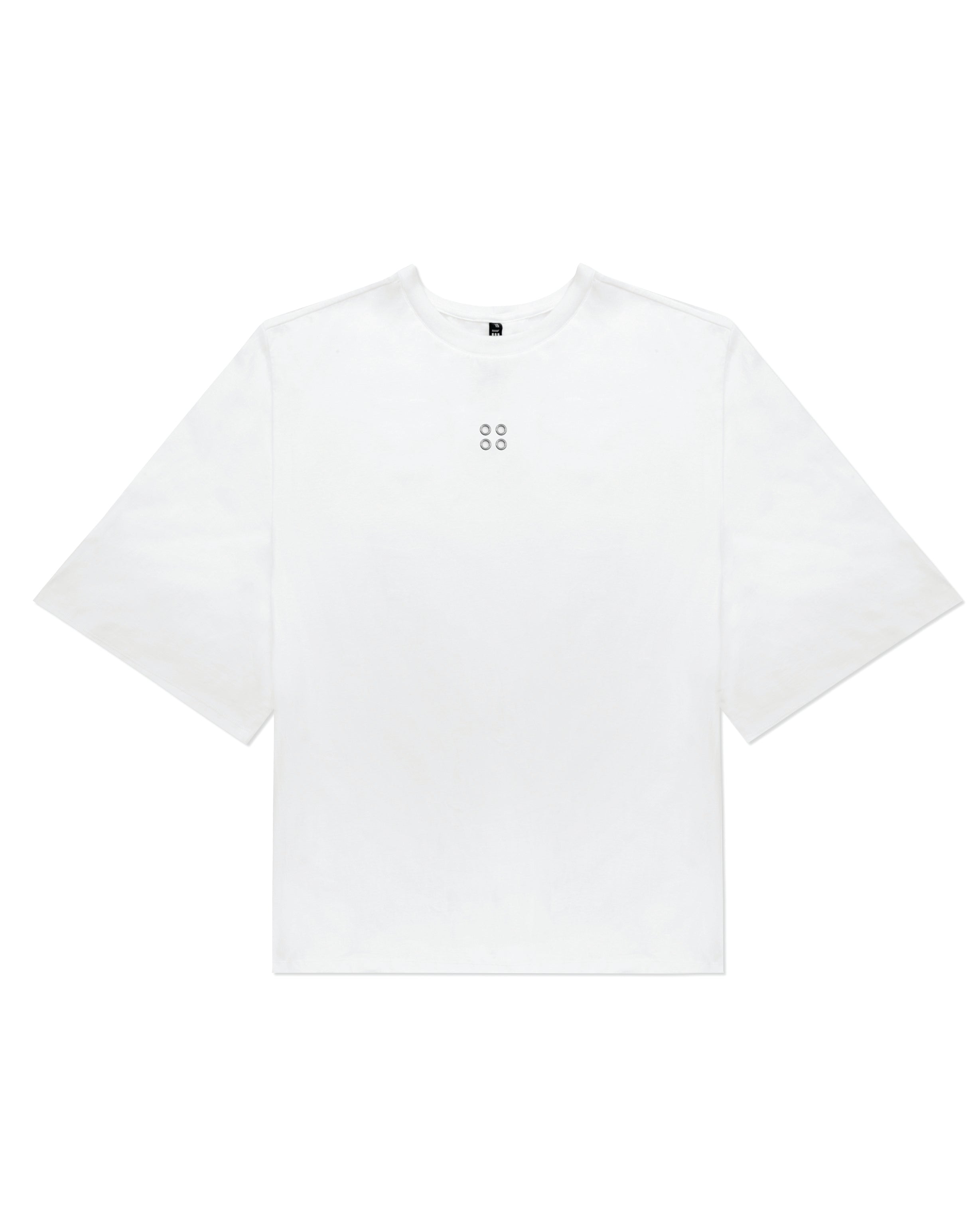 Square t-shirt in white
