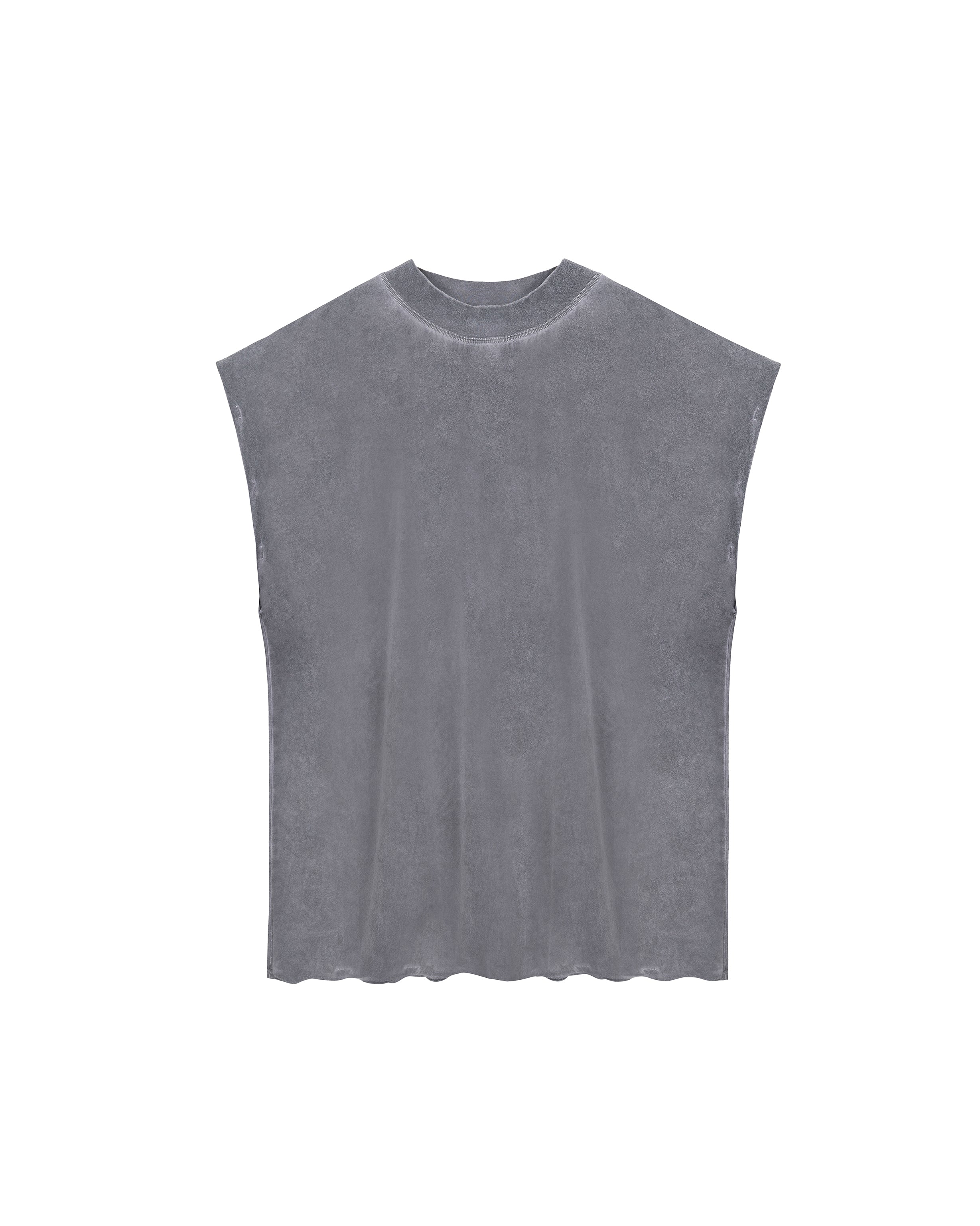 Turtle Neck T-shirt in grey